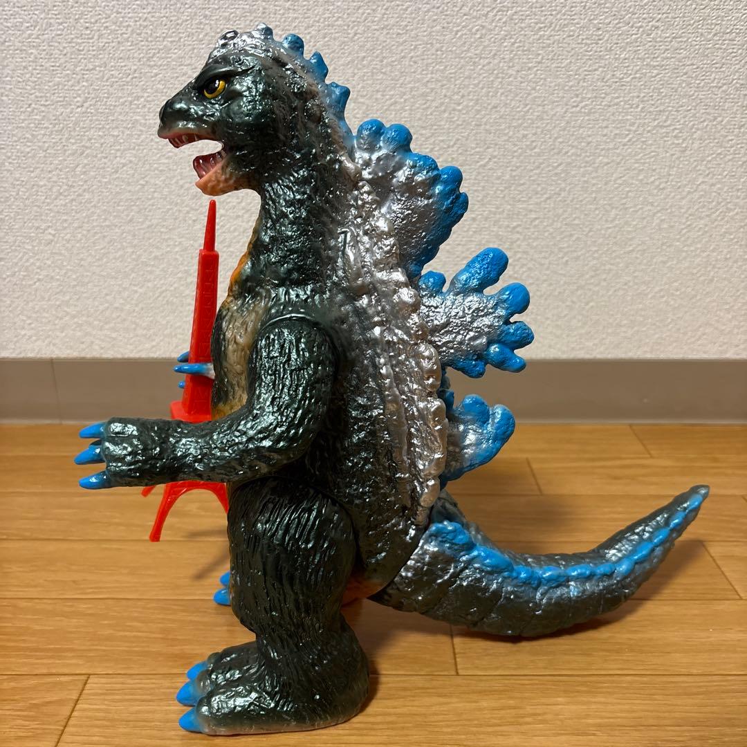 ブルマァク Gゴジラ ジャイアントゴジラ ソフビ レトロカラー 美品