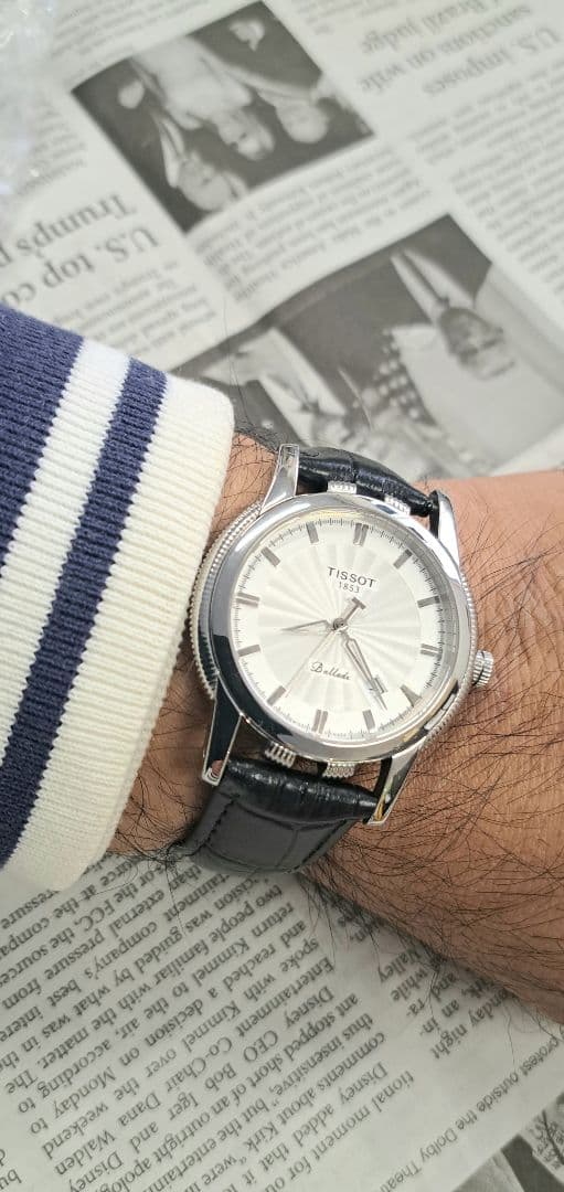値下げ再出品 ティソ TISSOT Ballade メンズ 腕時計