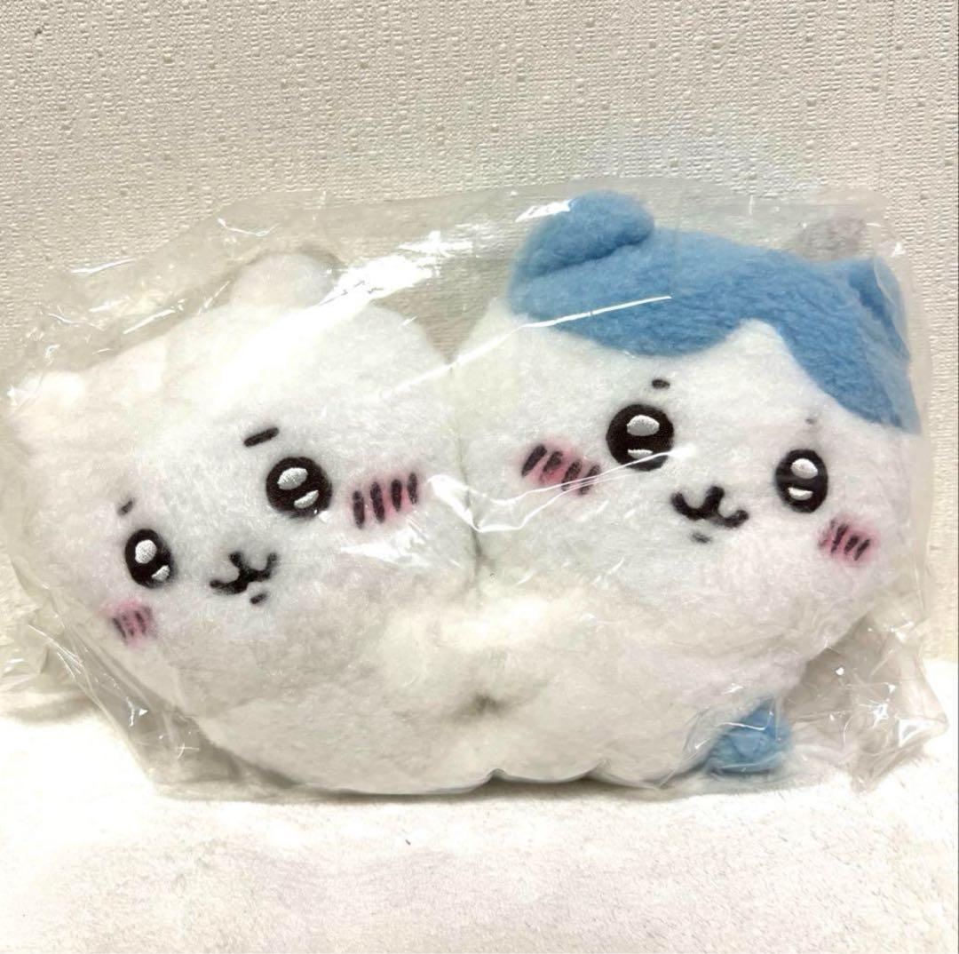 ほわほわぬいぐるみ むぎゅっとしたちいかわ・ハチワレ