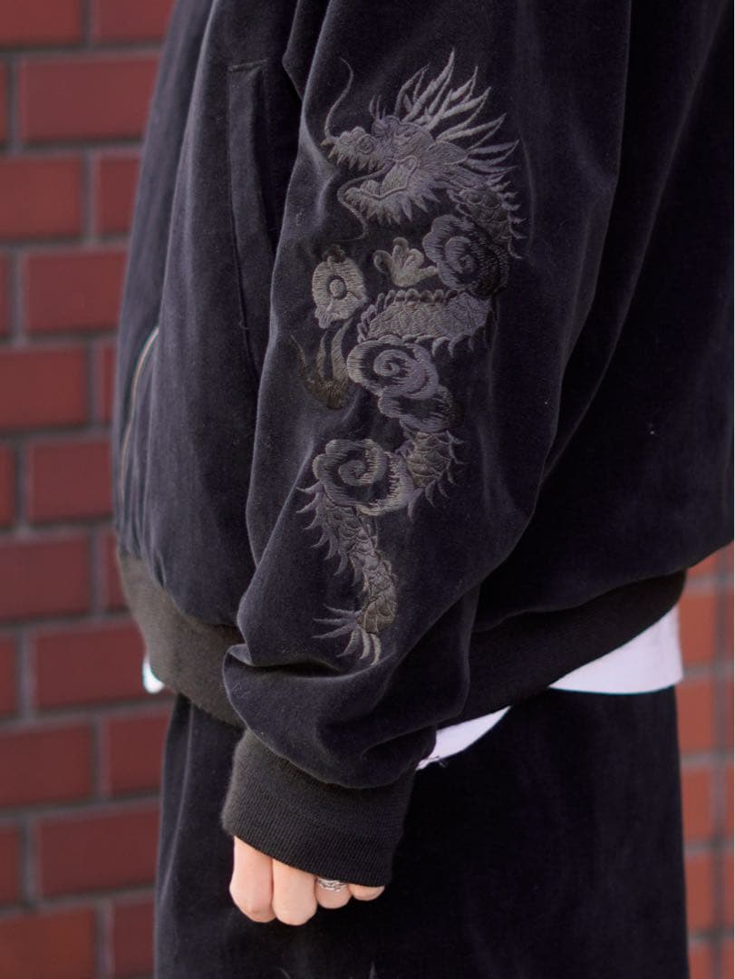 GOLD ベルベット スカトラックジャケット スカトラックパンツ セットアップ