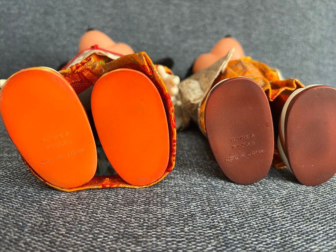 ミッキーミニー　フィギュア　ヤングエポック　着物　レトロ