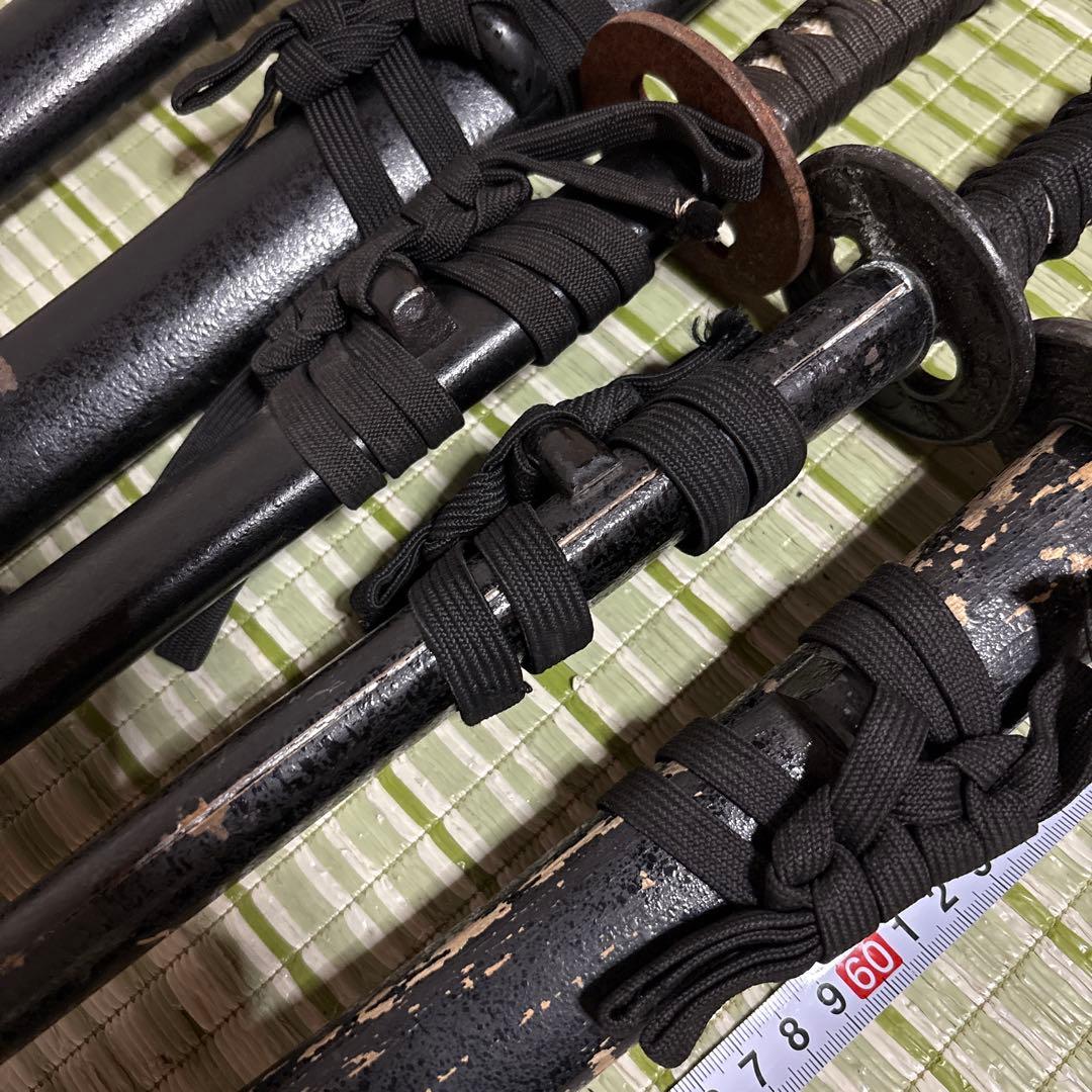 模造刀　模擬刀　武士　侍　伝統工芸　剣　ソード小太刀　鞘　鍔　大衆演劇　５本