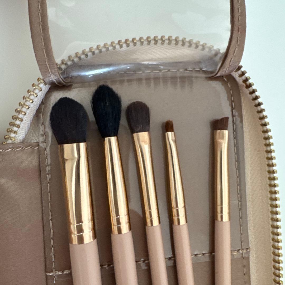 かじえり　エナモル　メイクブラシセット　熊野筆