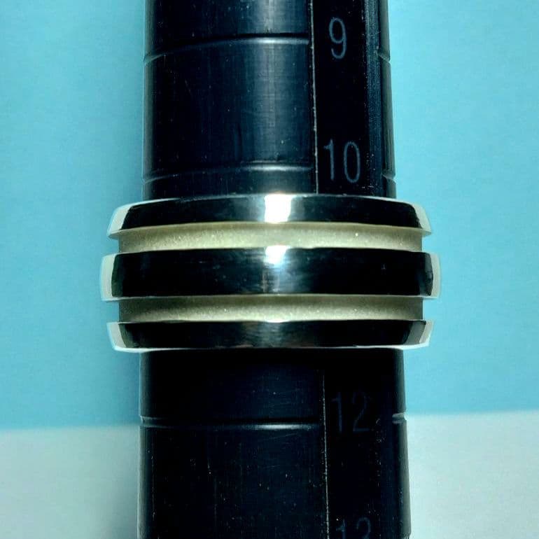 ティファニーグルーブドリング 11号　新品仕上げ　無傷未使用に近い