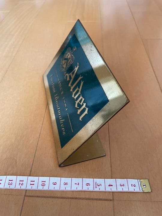 オールデン ALDEN 販促用プレート非売品