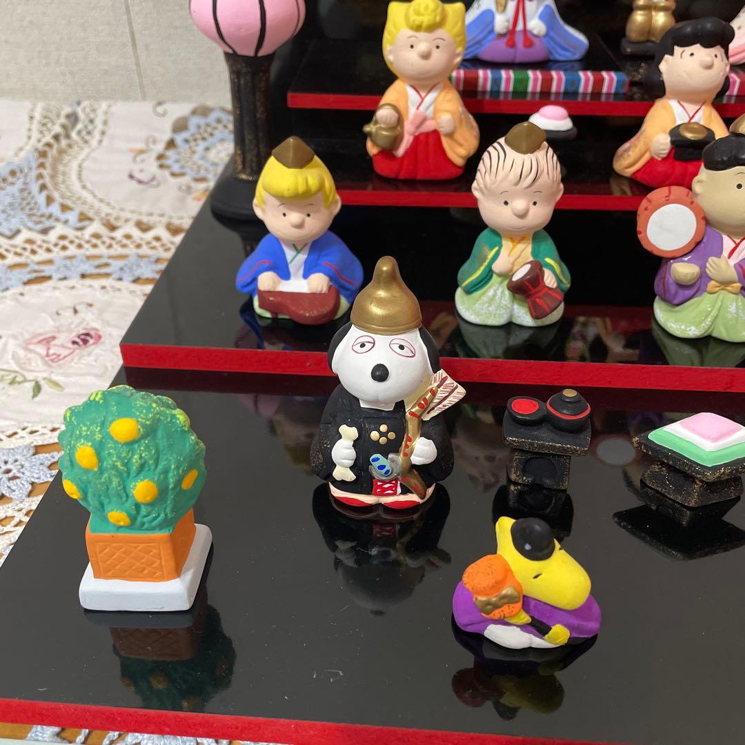 SNOOPY ひな祭り 陶器製　雛人形セット　吉徳大光　レア