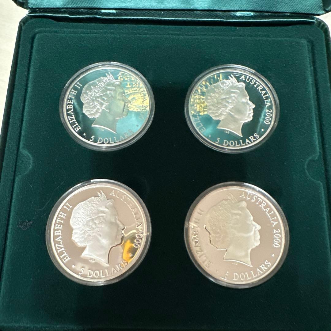 7月SALE☆2000年☆シドニーオリンピック☆公式記念☆5ドル銀貨