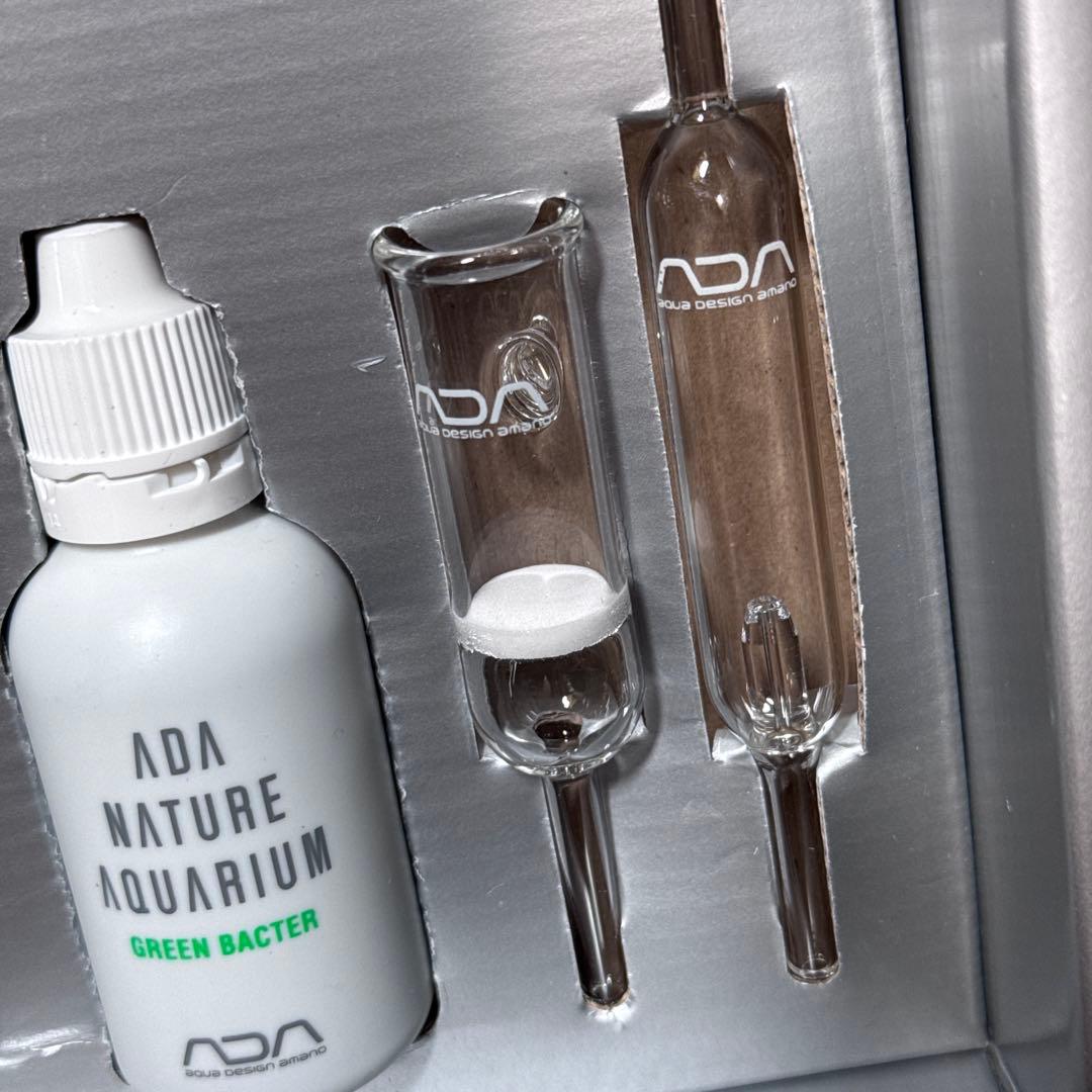 ADA CO2レギュレーター ボールバルブ グラスカウンター パレングラス