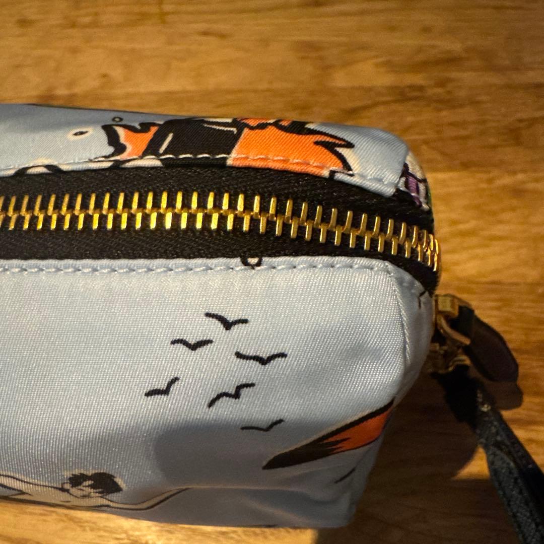非売品】PRADA サーフィン柄ポーチ ライトブルー - メルカリ