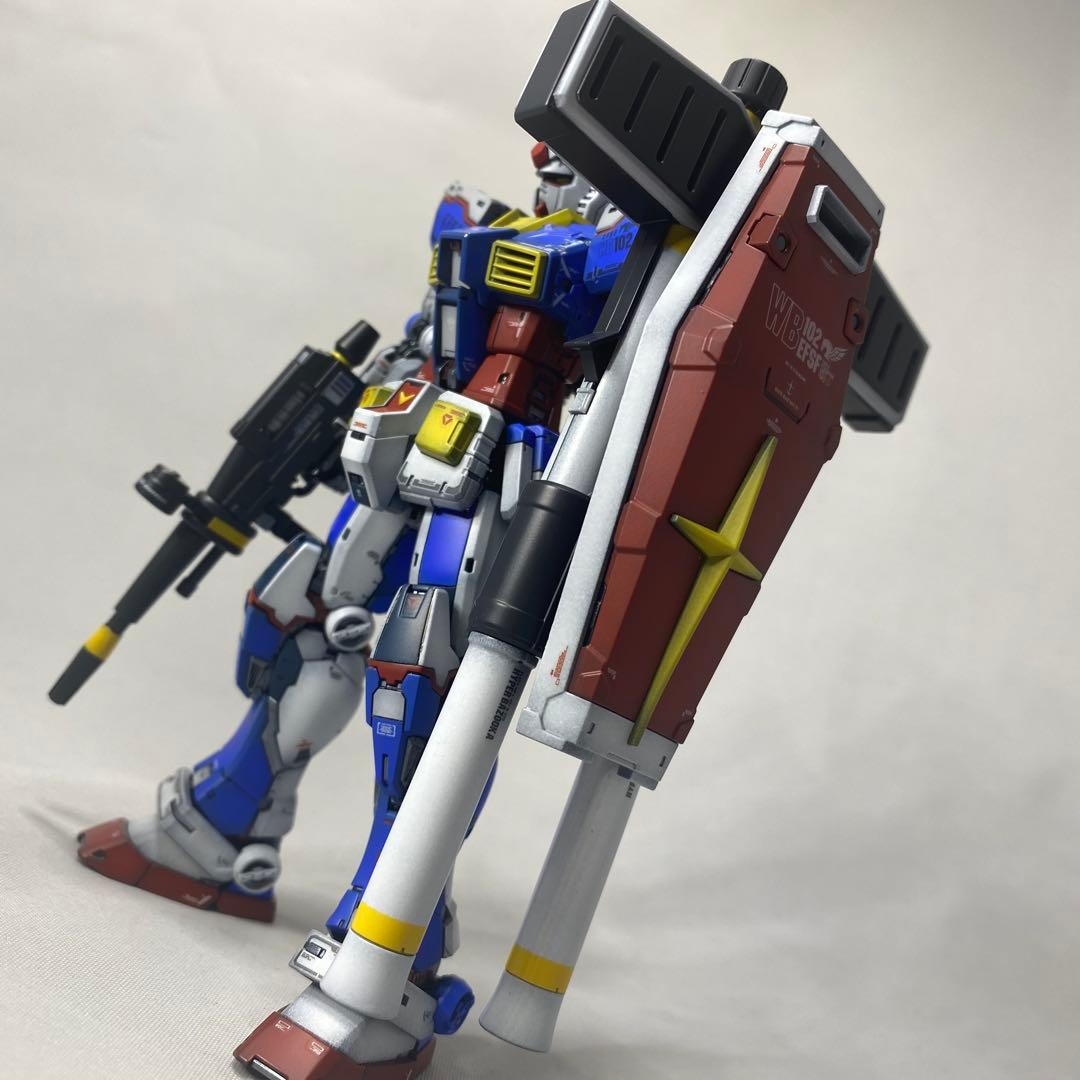 RG RX-78-2 ガンダム Ver.2.0 全塗装　完成品　ガンプラ　塗装済