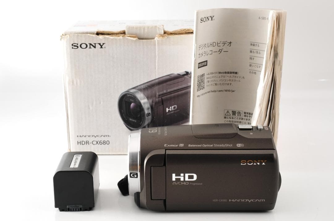 SONY ソニー HANDYCAM HDR-CX680 ハンディカム #1272