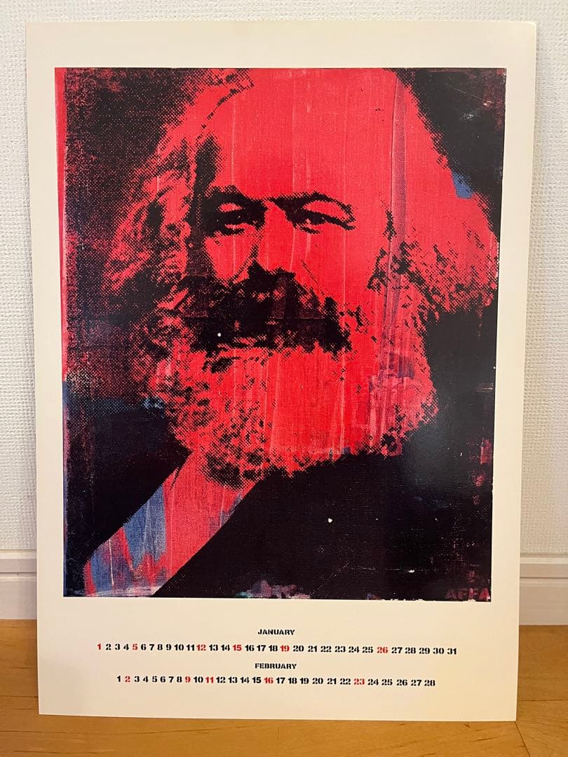 AFFA思想家カレンダーポスターセット - メルカリ