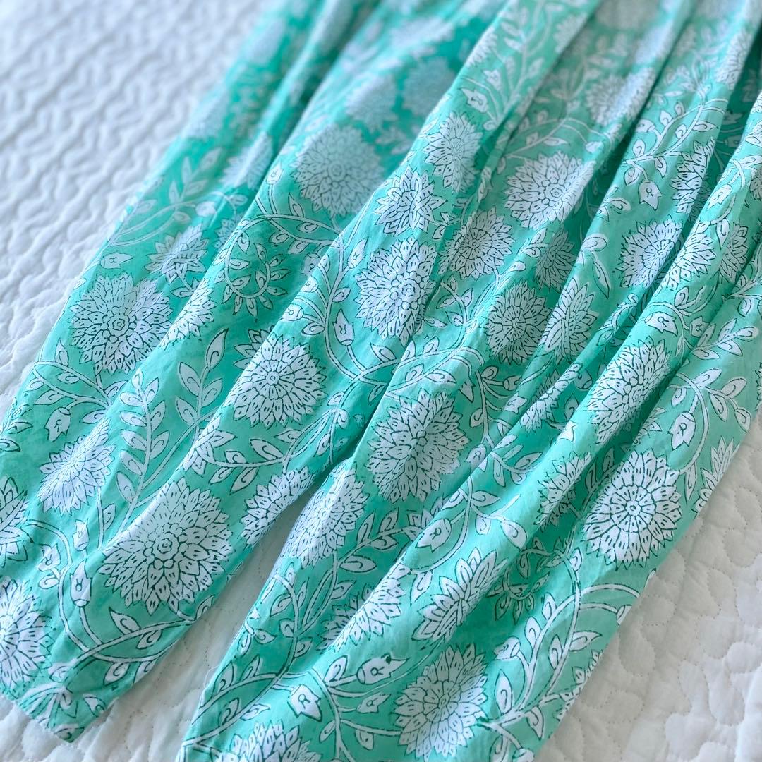 pokipceeポキプシー　ドーティパンツ　総柄　花柄　ゆったり