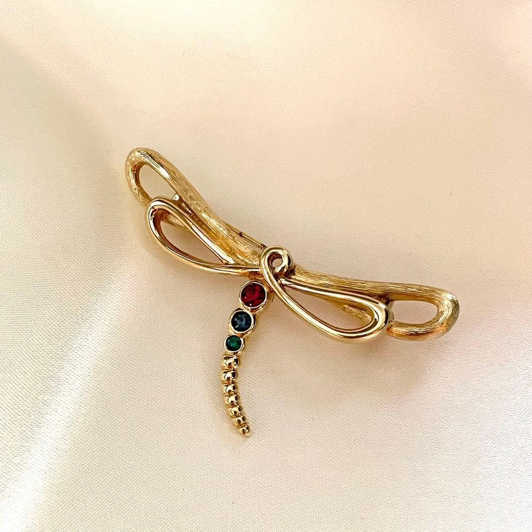 希少 ヴィンテージ 大ぶりKARL LAGERFELD ブローチ