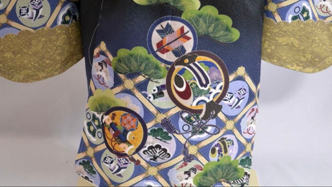 七五三 着物 3歳 男の子 被布セット