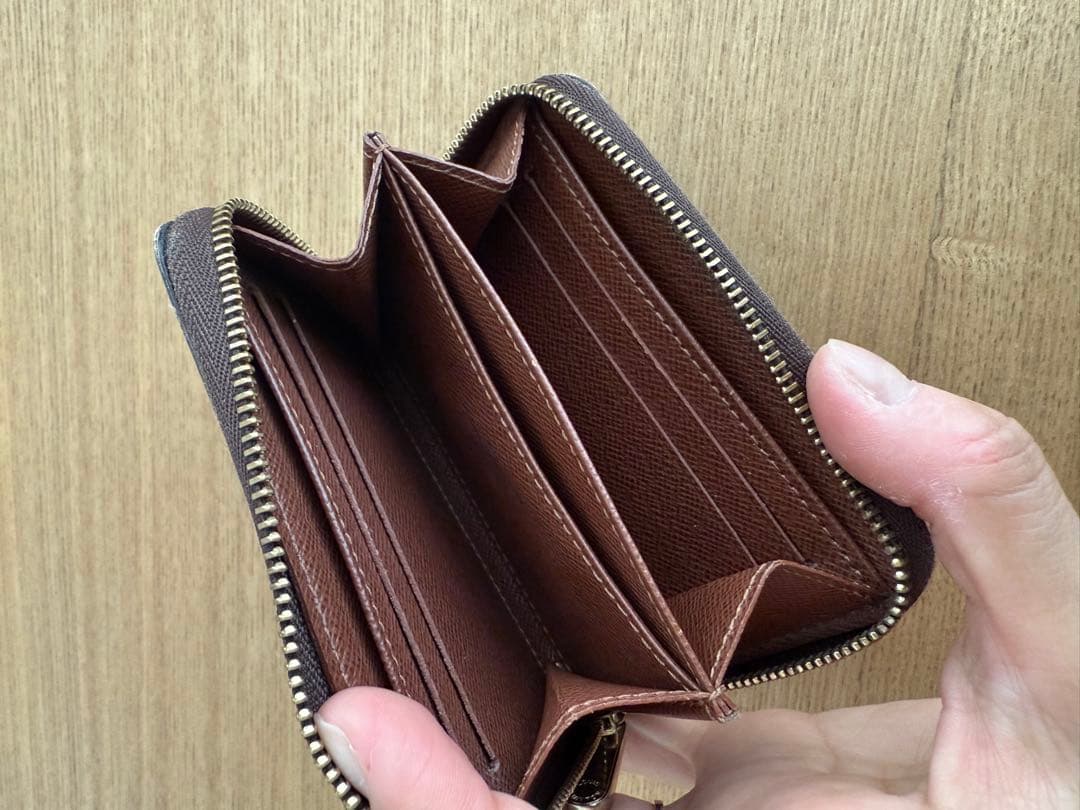 ヴィトン　ジッピー　パース　モノグラム　正規品