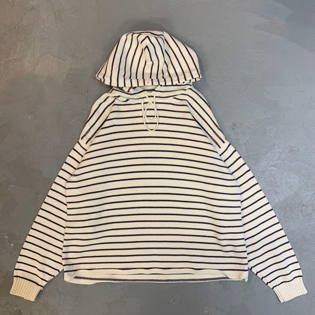 13WD999 90's old GAP ボーダー コットン パーカー