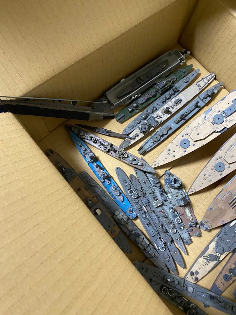 戦艦 軍艦 ジャンク プラモデル 模型 ウォーターライン 戦艦まとめ