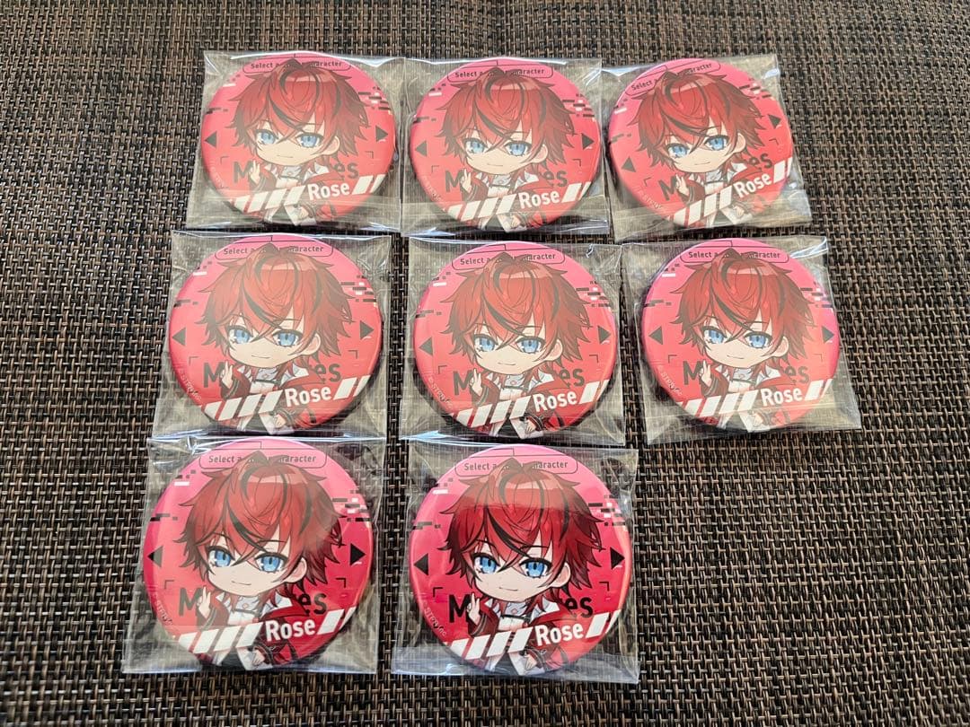 ロゼ Rose 1stSD めておら 缶バッジ 25点 STPR所属のロゼ（めておら