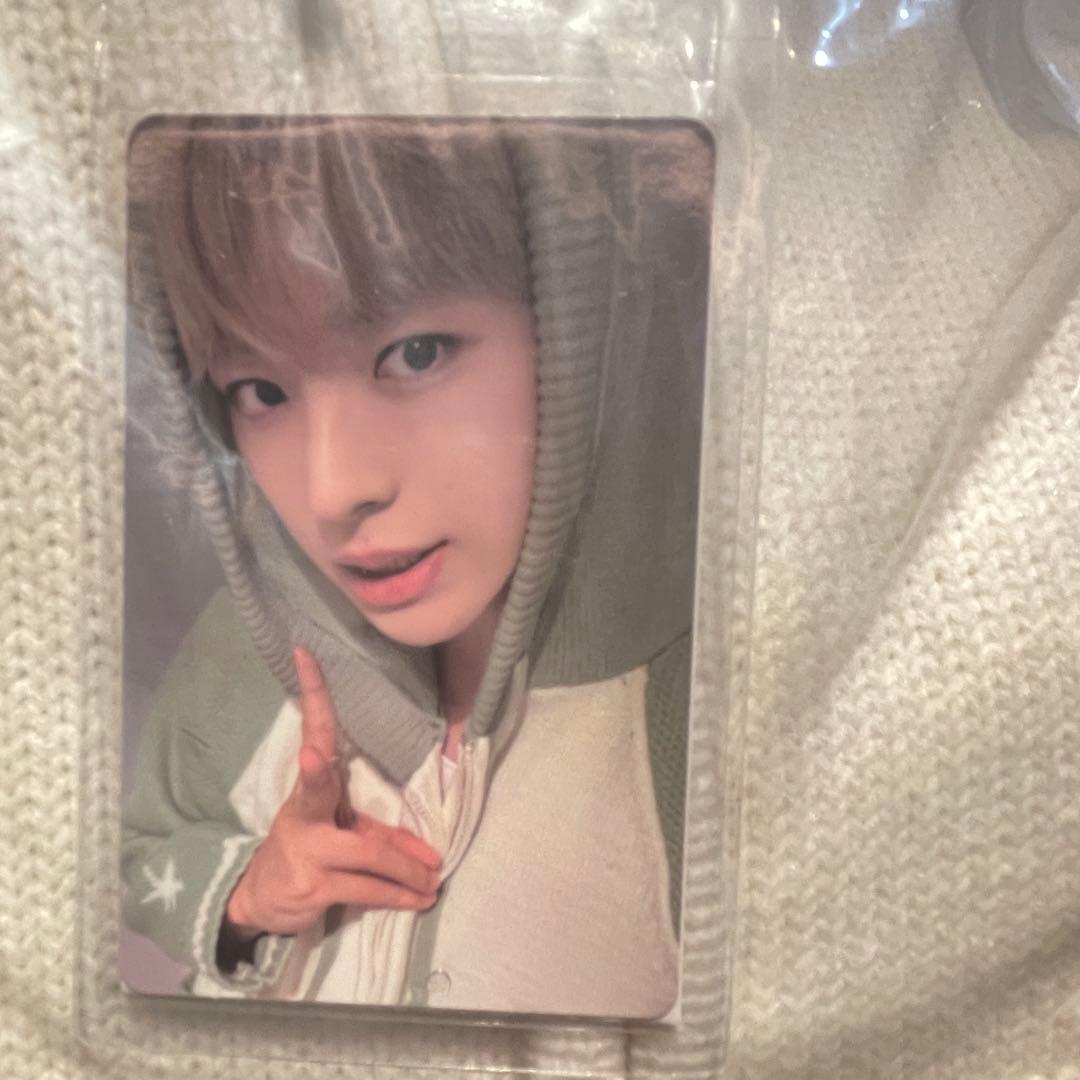 ユウシ　NCT WISH ソウルコン　ニットジップアップフーディーセットクロップ