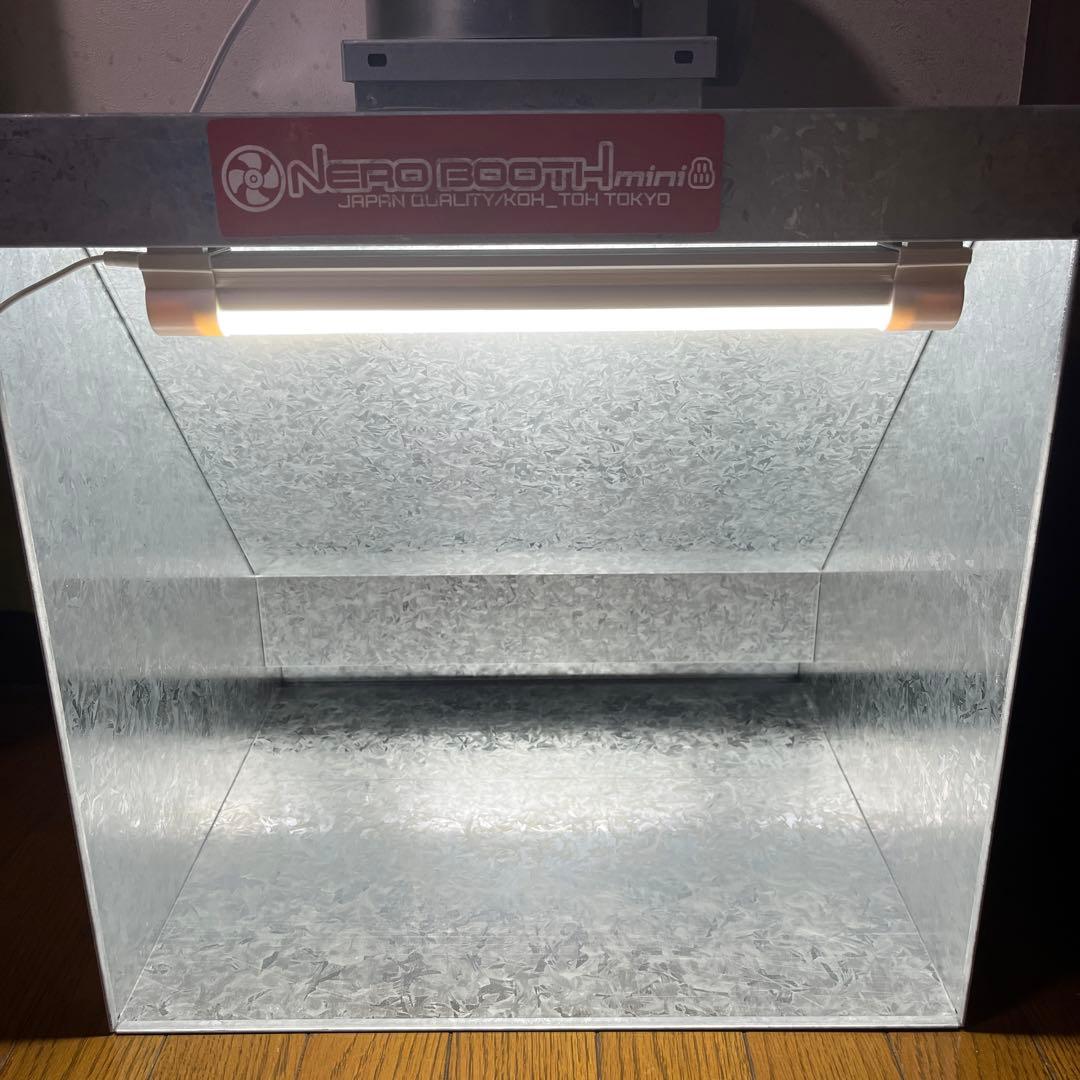 NERO BOOTH mini ネロブース 塗装ブース 中古品　ライト付き