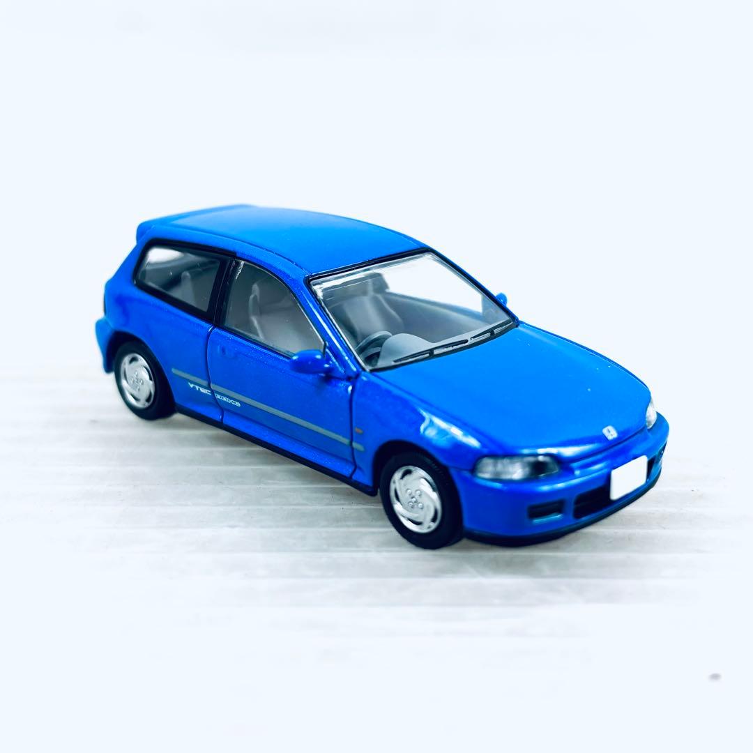 トミカリミテッドヴィンテージネオ　Honda シビック SiR-II 赤　青　黄