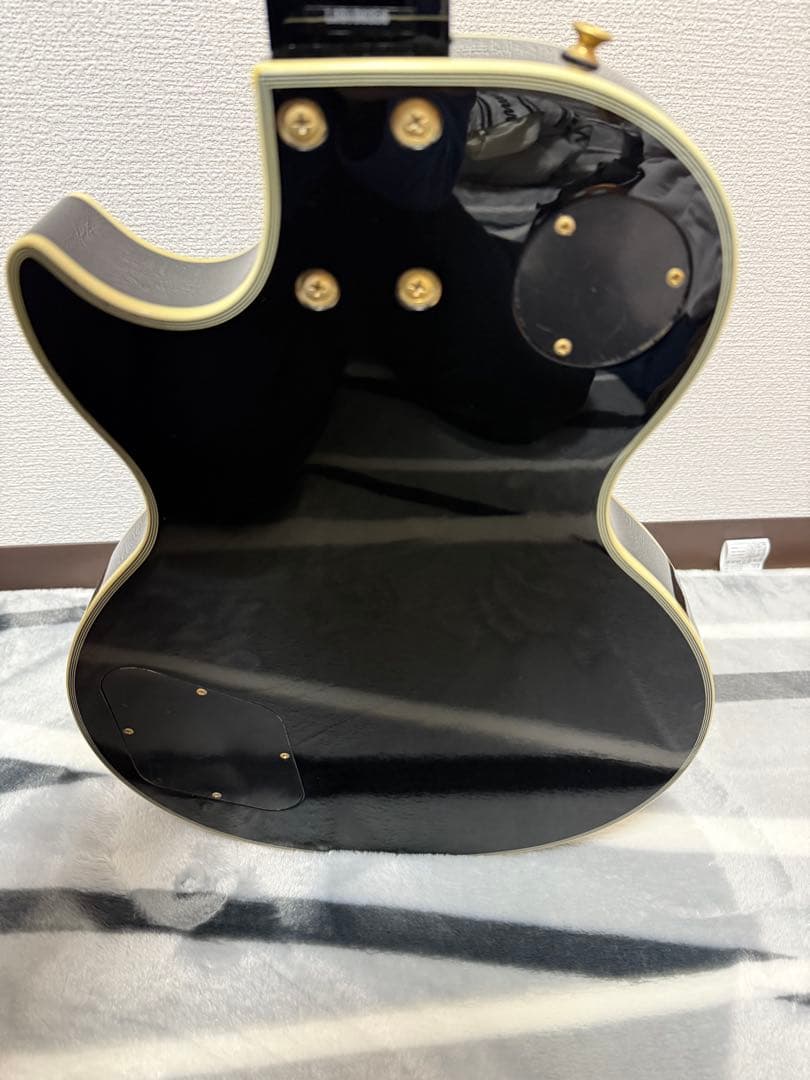 BUSKER'S ブラック エレキギター レスポールタイプ