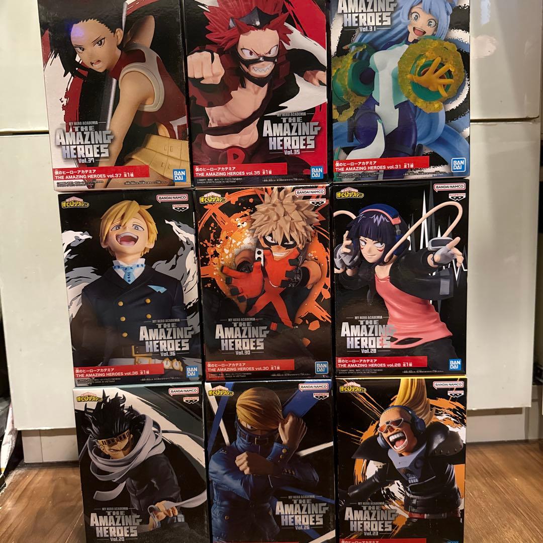 ヒロアカ僕のヒーローアカデミア THE AMAZING HEROES 9体SET