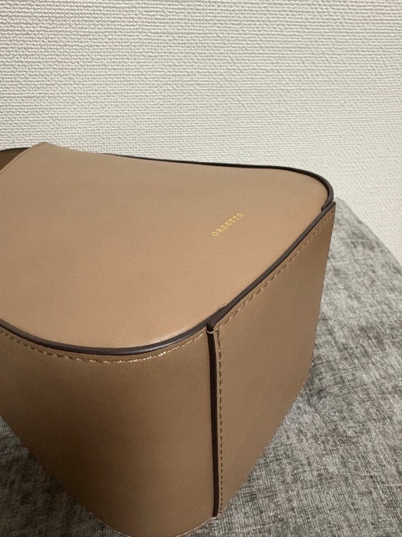 ORSETTO SLOPE ハンドバッグ　トープ