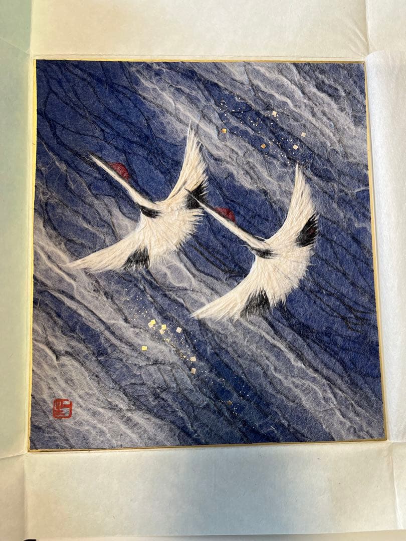 山内一生 翔 小原工芸 和紙 鶴 未使用品 - メルカリ