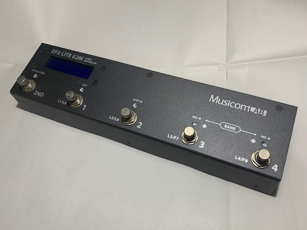 Musicom Lab EFX LITE 62M プログラマブル スイッチャー