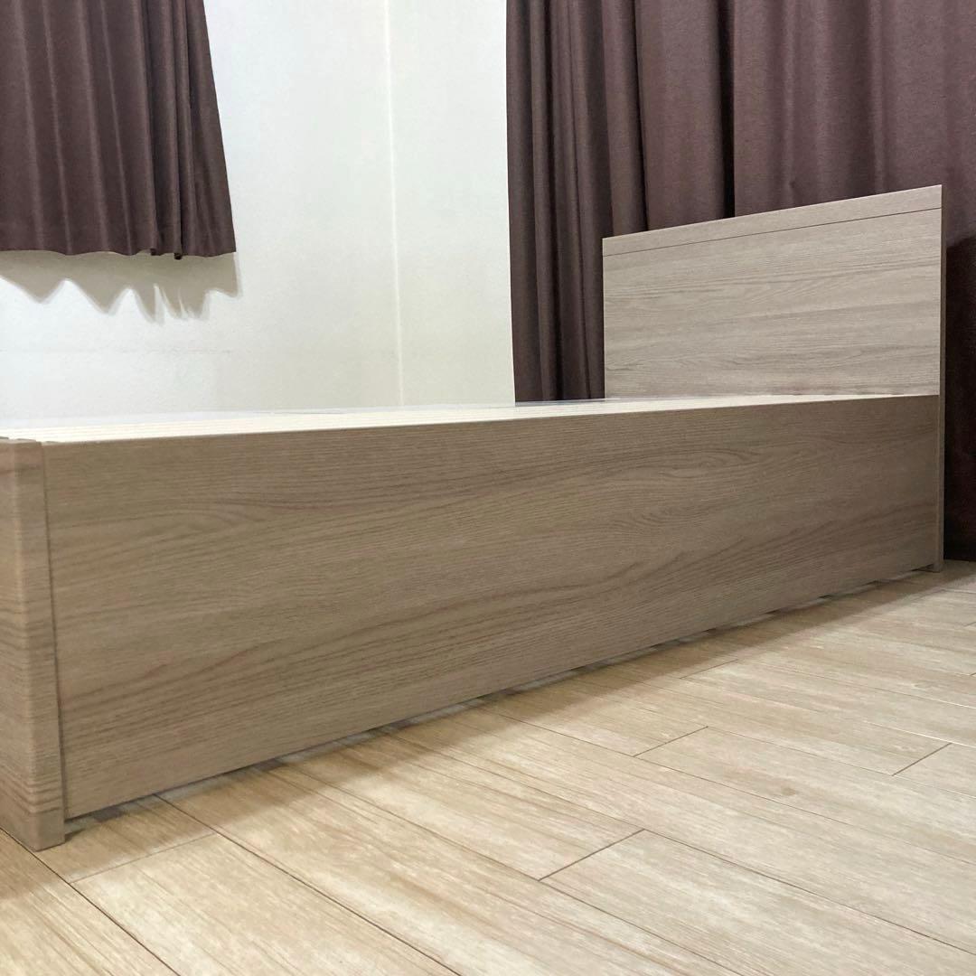 【自社配送エリア内限定販売】NITORI/ジオチェスト/シングルベッドフレーム