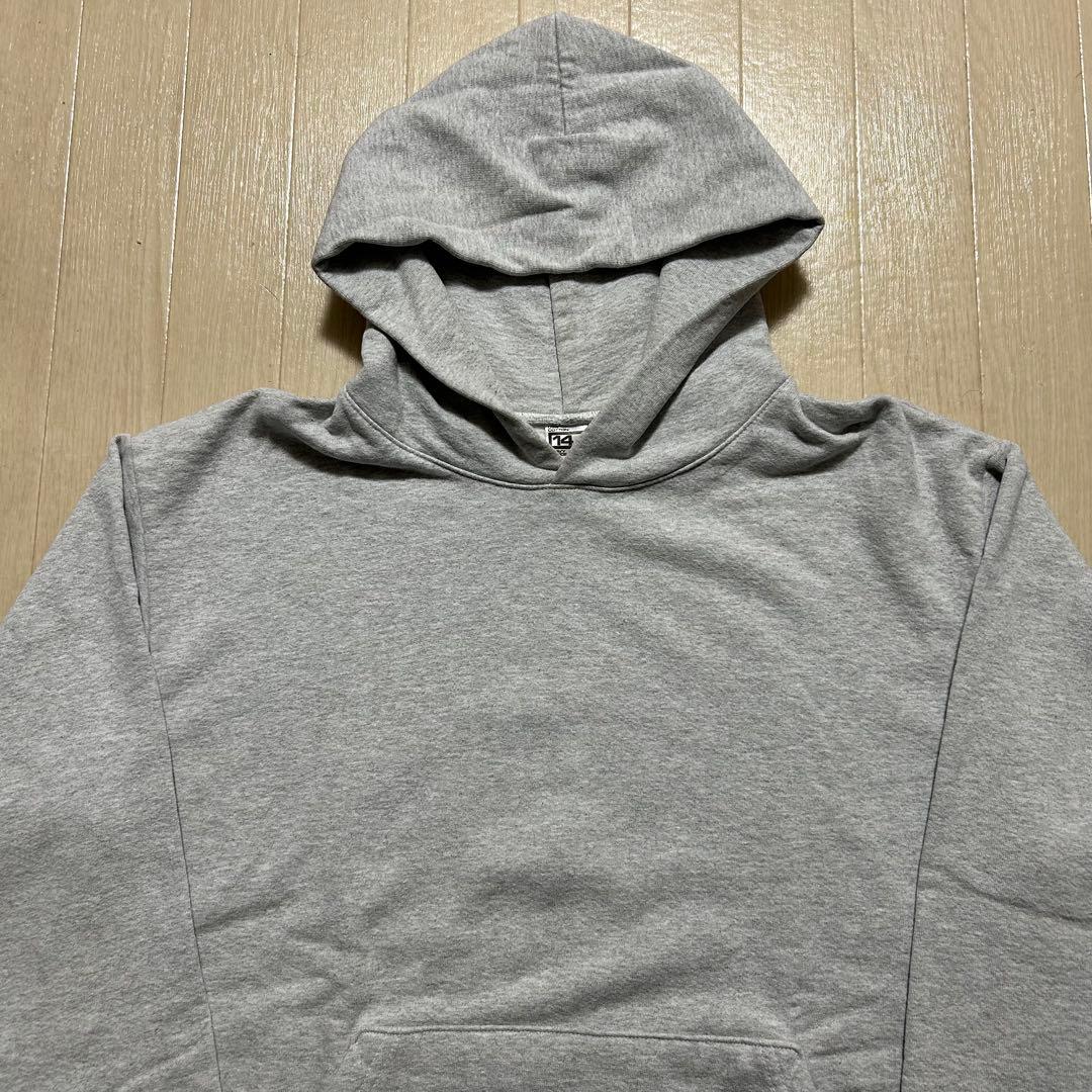 ロサンゼルスアパレル 14oz パーカー　グレー USA製 Lサイズ