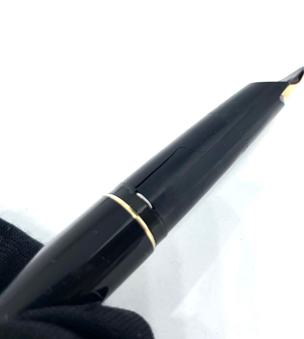 モンブラン 万年筆 ペン先K14 585 キャップ式 割れ有 - メルカリ