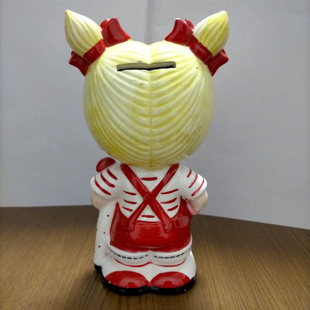 レア！内藤ルネ 貯金箱 陶器 女の子