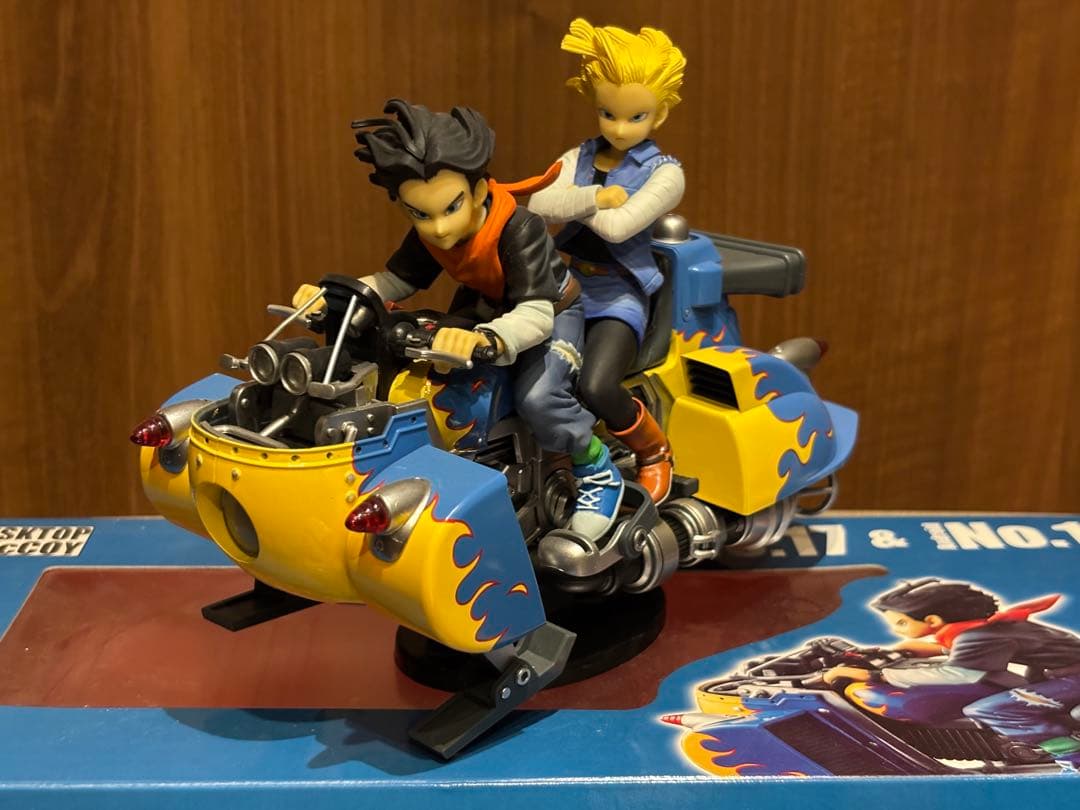 デスクトップリアルマッコイ04 人造人間17号&18号 ドラゴンボール