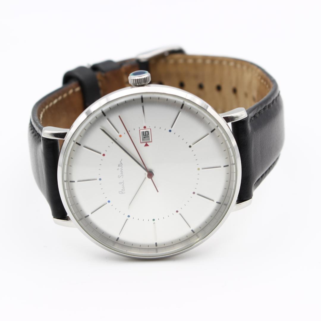 希少 Paul Smith クラシック メンズ 腕時計 クォーツ 文字盤シルバー