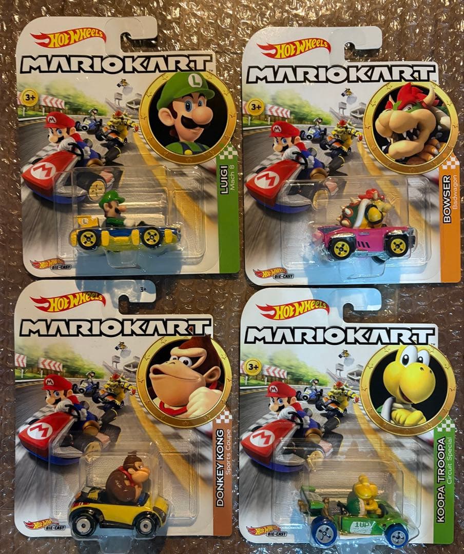 Hot Wheels マリオカート ミニカー 23個セット　タヌキマリオ他
