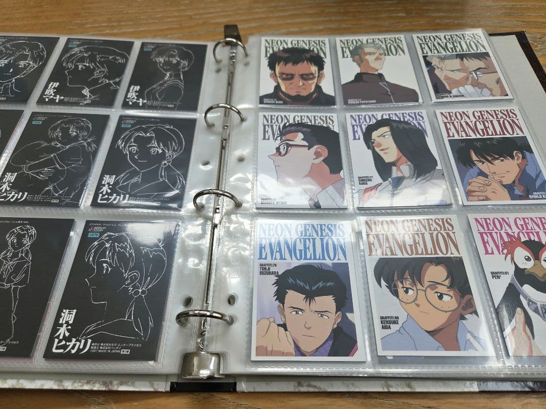 エヴァンゲリオンカードダスマスターズ2集セミコンプリート約１６８枚アルバム付き