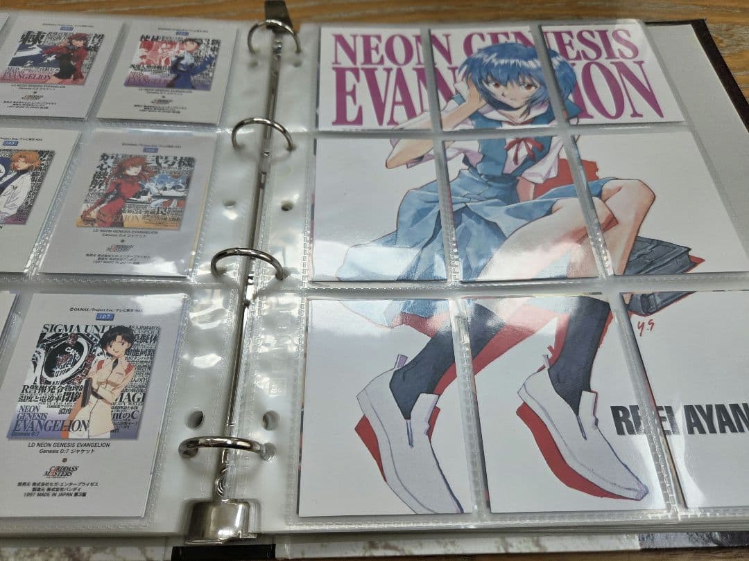 エヴァンゲリオンカードダスマスターズ2集セミコンプリート約１６８枚アルバム付き