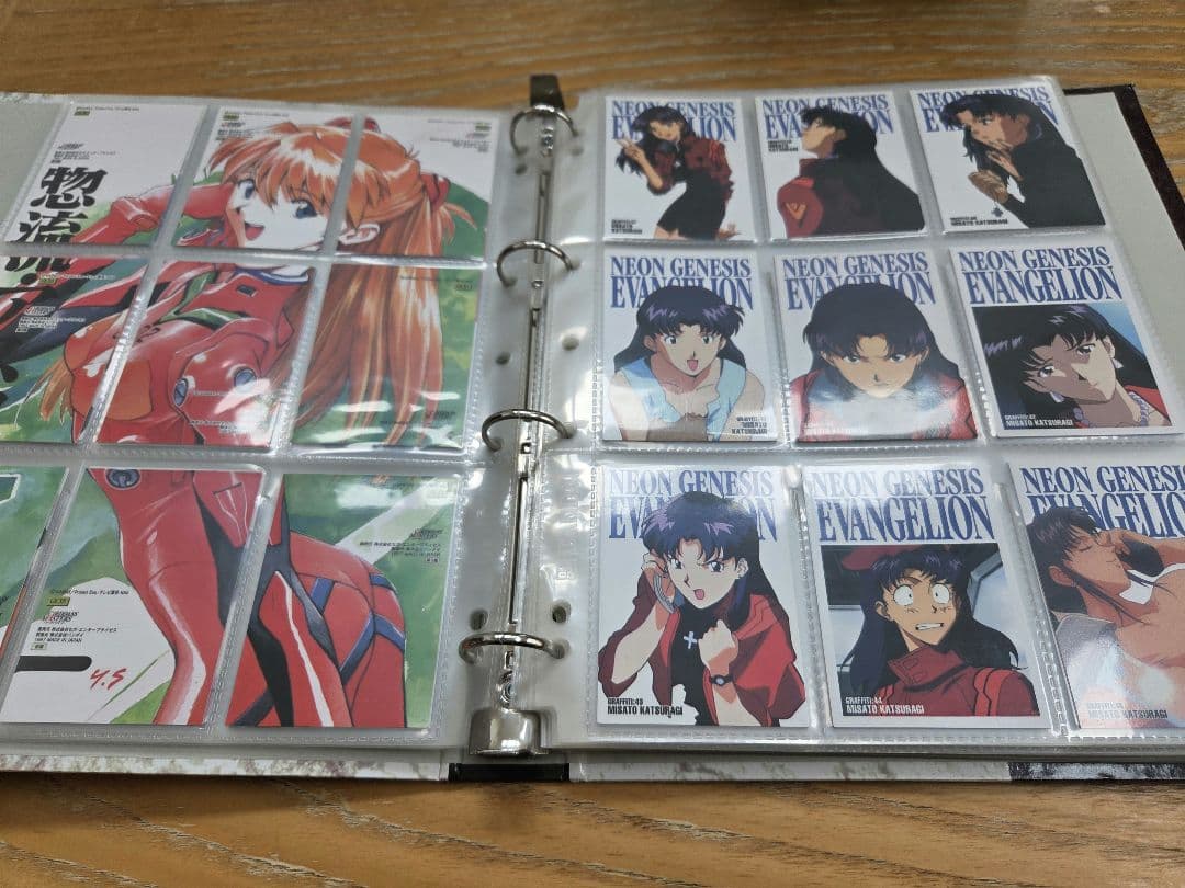 エヴァンゲリオンカードダスマスターズ2集セミコンプリート約１６８枚アルバム付き