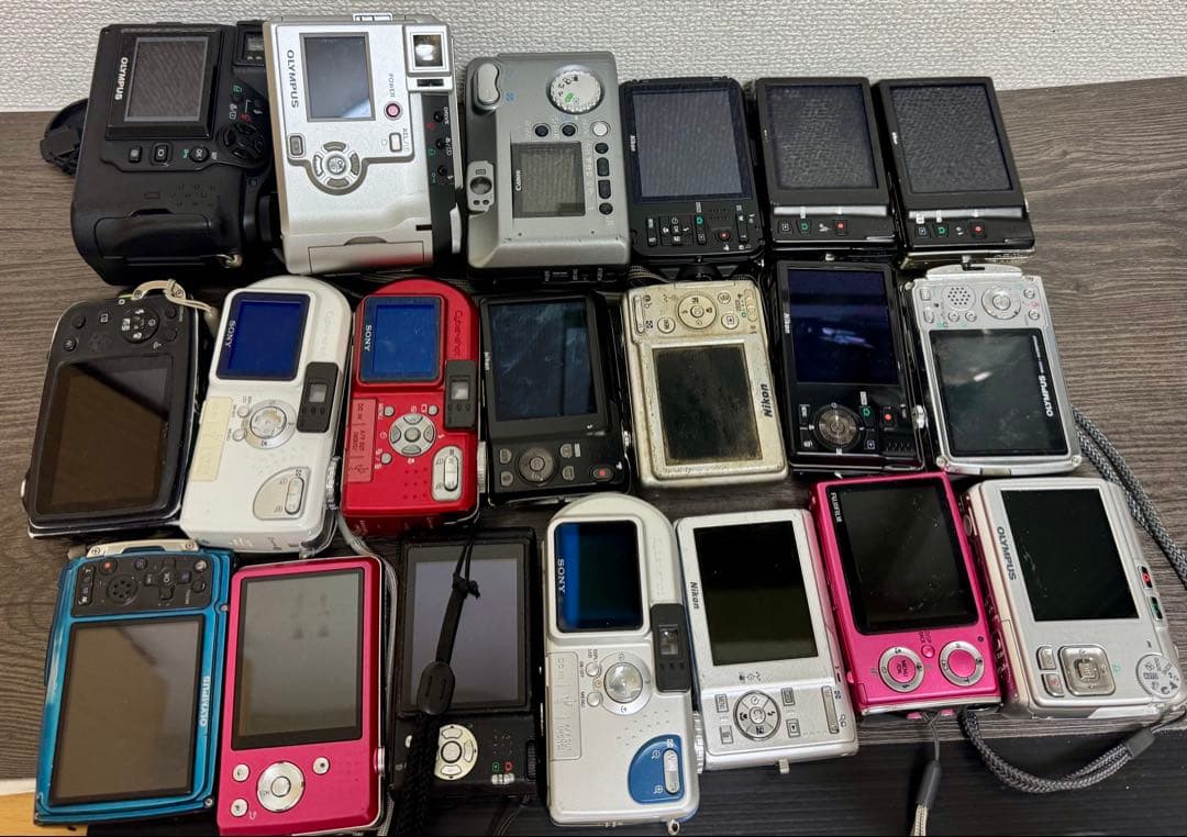 デジタルカメラ 6台 ジャンク デジタルカメラ 20点セット (未確認