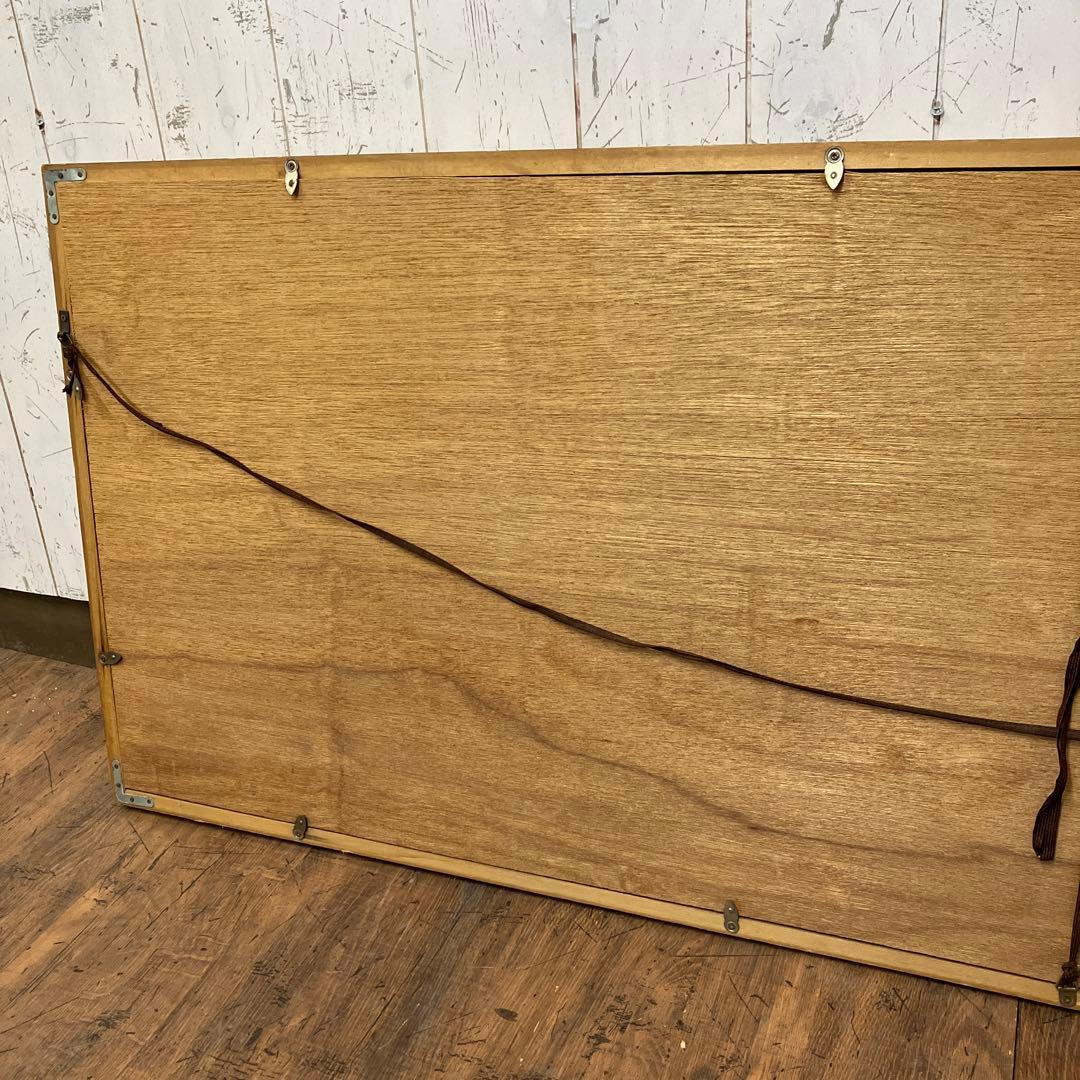 昭和レトロ 美術刀剣 日本刀 模造刀 レプリカ 絵画 額装 武具 鍔 美術工芸