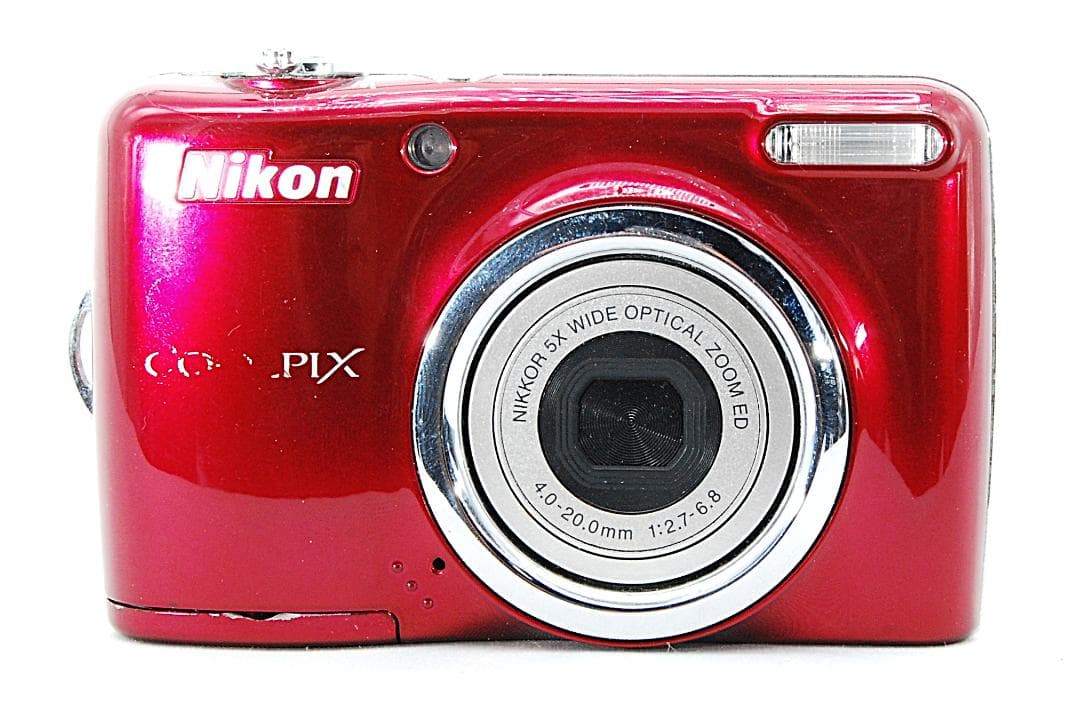 ジャンク】Nikon Coolpix L23 レッド 本体のみ18939525 - メルカリ