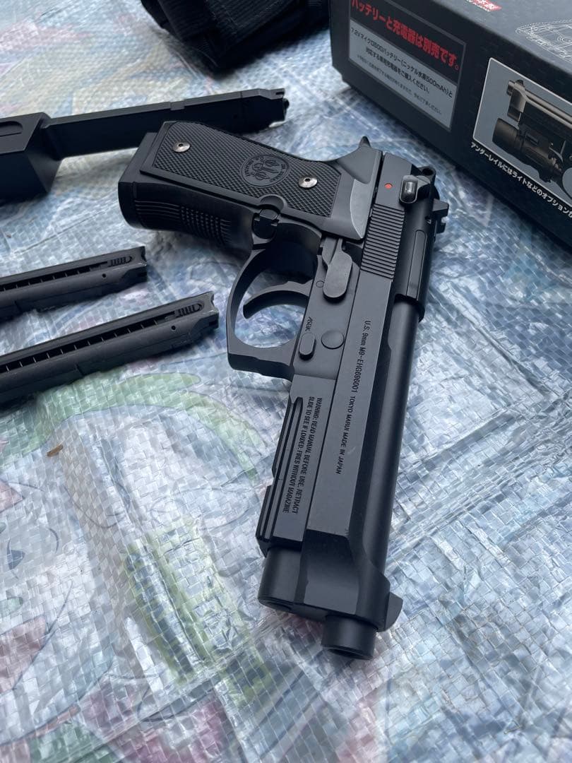 東京マルイ M9A1 電動ガン ハンドガン ロングマガジン ホルスター セット