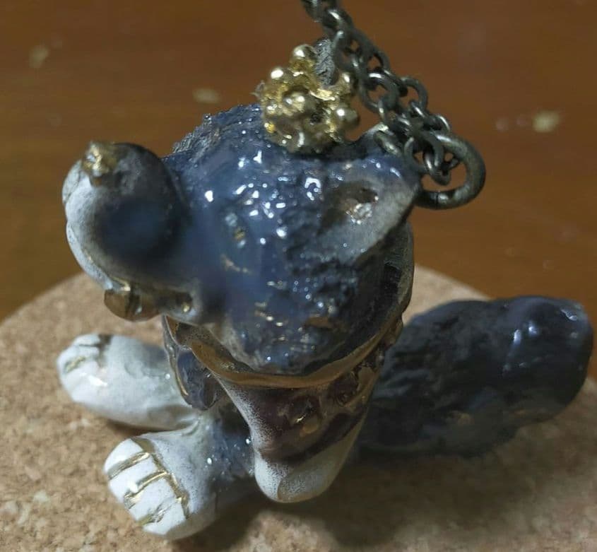 トキメキ帝国の桃色ガブリエル オオカミ 狼 ネックレス ペンダント