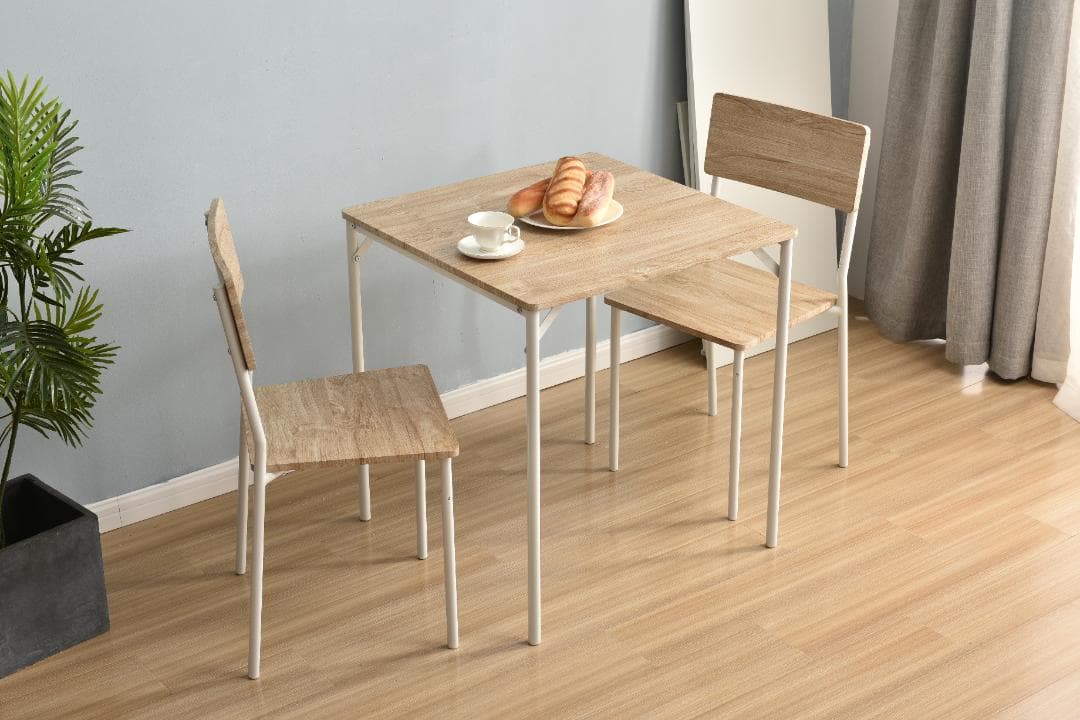赤字大セール！2人用ダイニング 3点セット ダイニングテーブル NATURAL