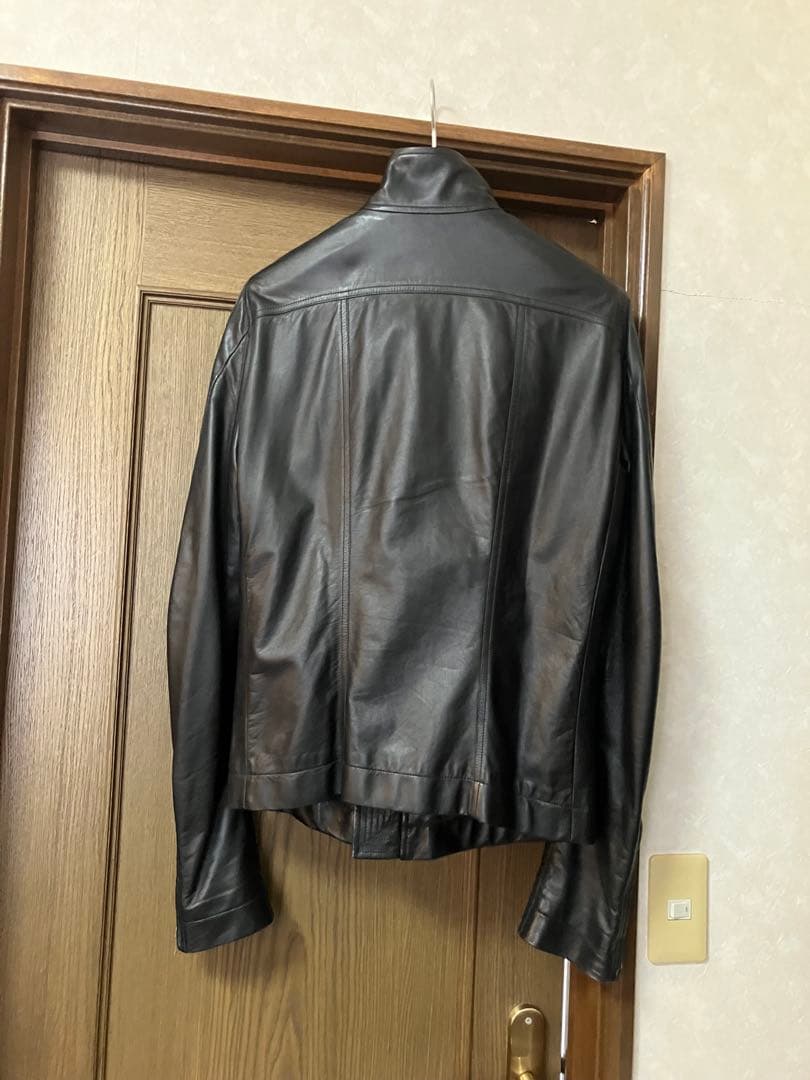 Rick Owens レザーブルゾン S Molino zip jacket Rick Owens Leather