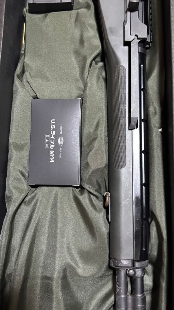 東京マルイ 電動ガン M14 O.D.ストック　マウントベース付き