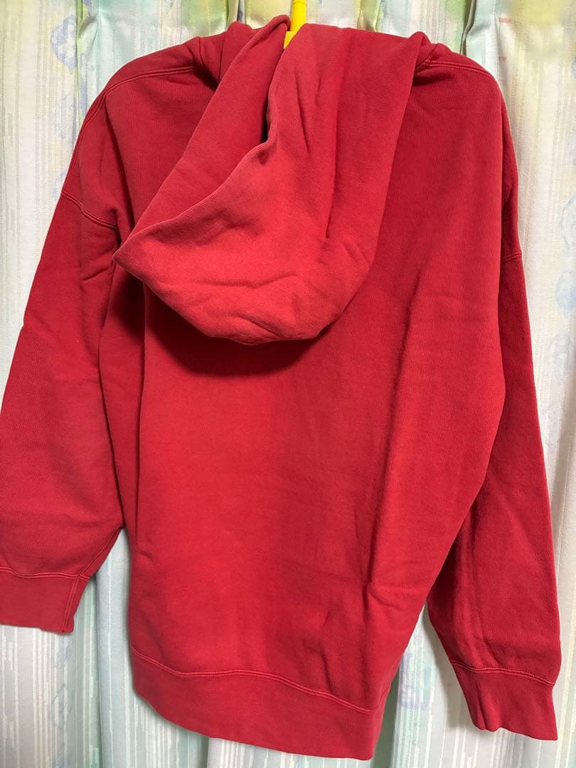 トップス visvim jumbo hoodie p.o. veggie dye red